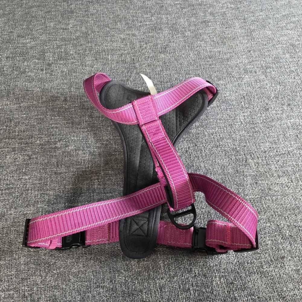 KONG Dog Harness & Chew Resistant Comfort Collar Large Pink PetSmart Set